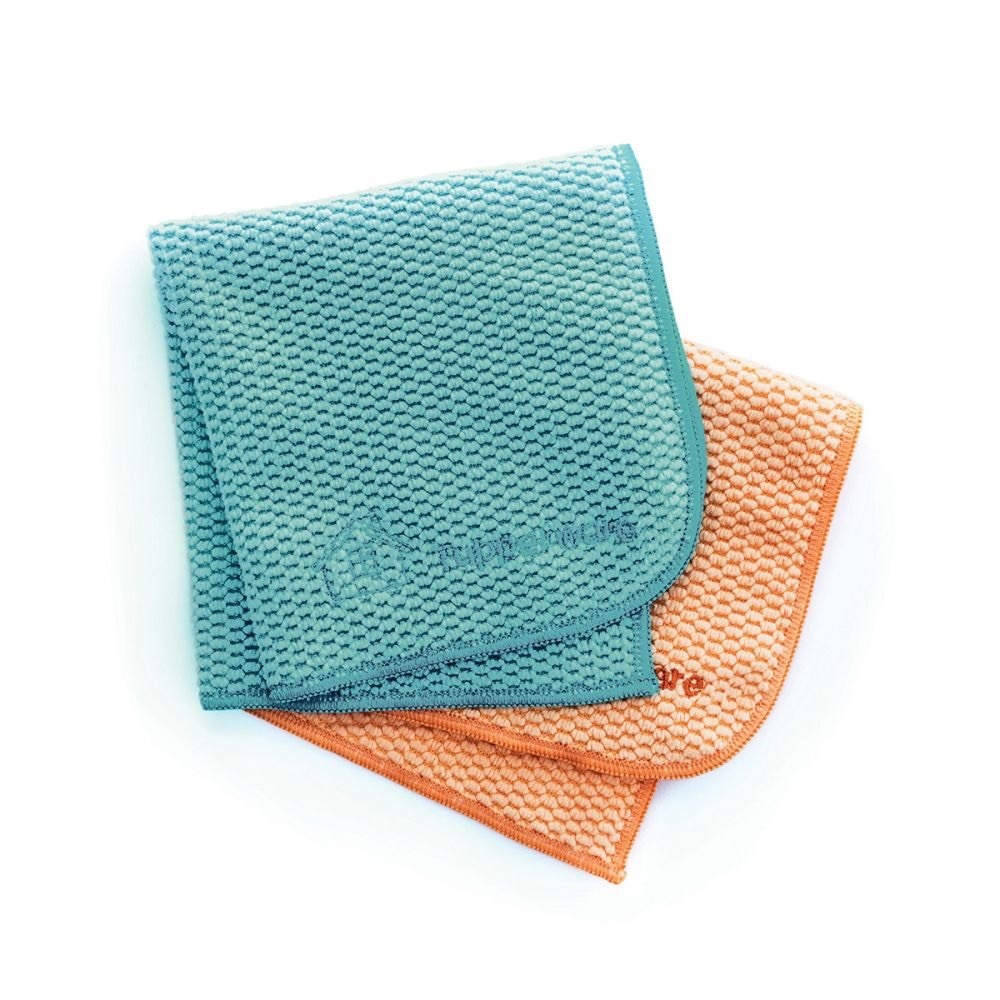 Tupperware Blue and Orange Microfiber multi purpose towels